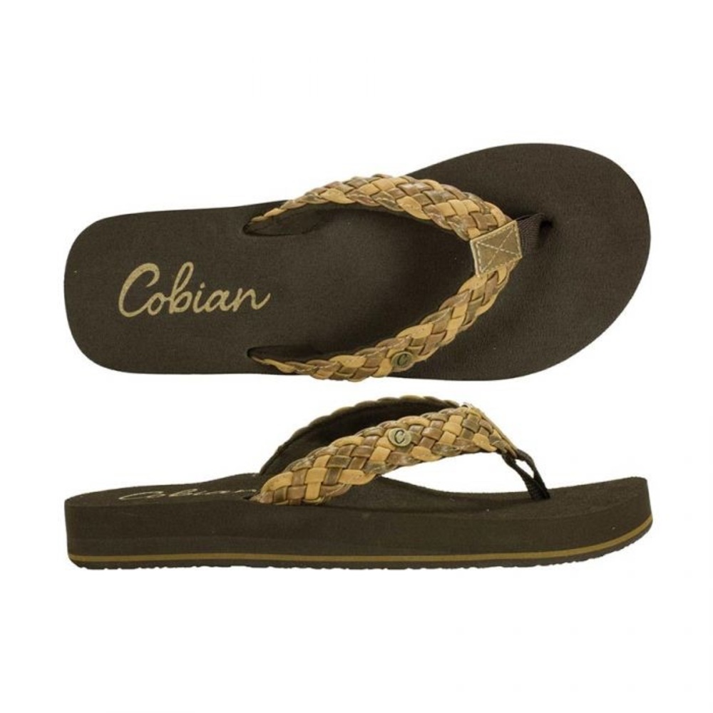 Cobian Braided Bounce Natural Sandals Comfort